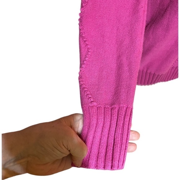 J Jason Wu | Pink Texture Stitch Sweater Size S - Picture 5 of 9